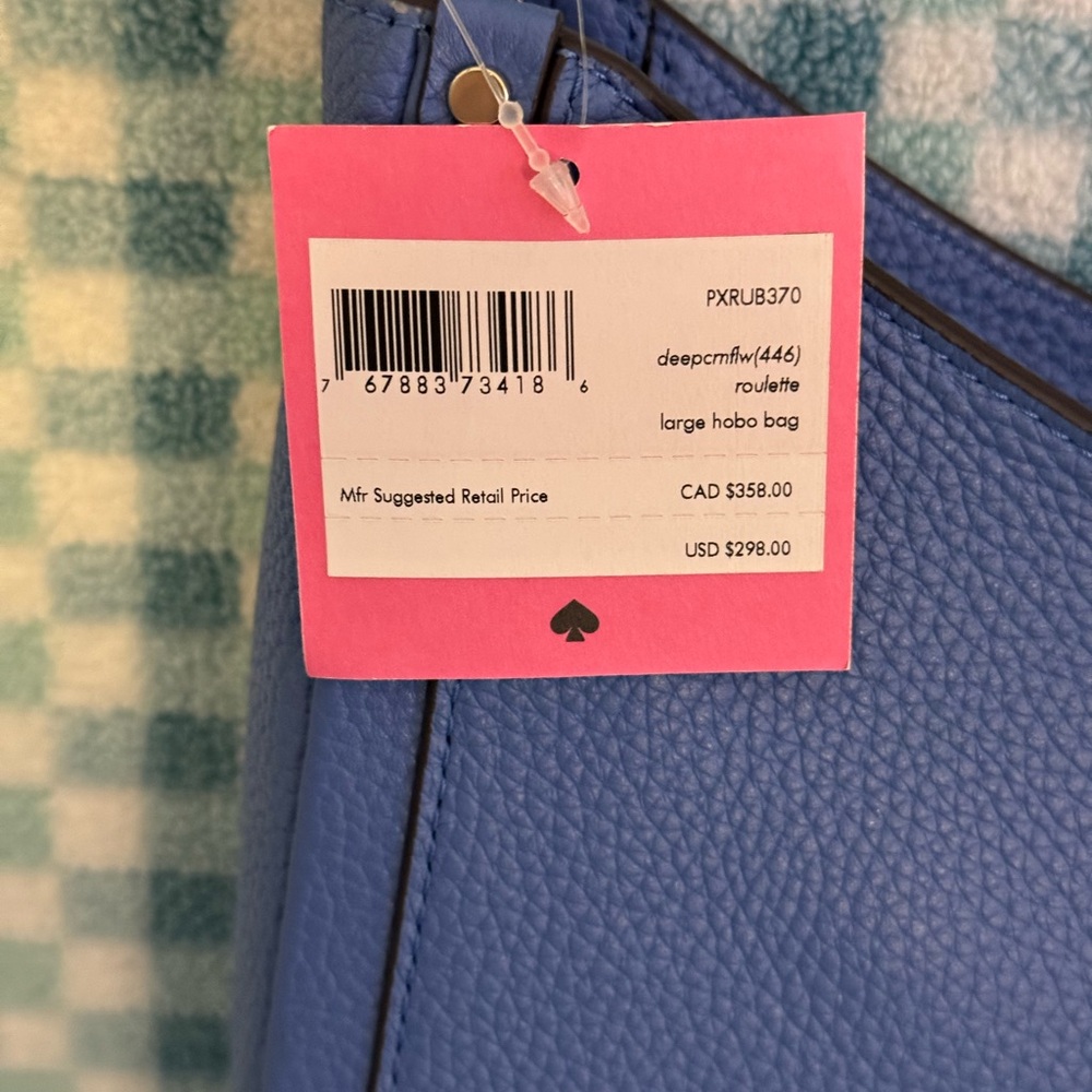 Kate Spade ♠️ Roulette Large Hobo Bag - Picture 5 of 7